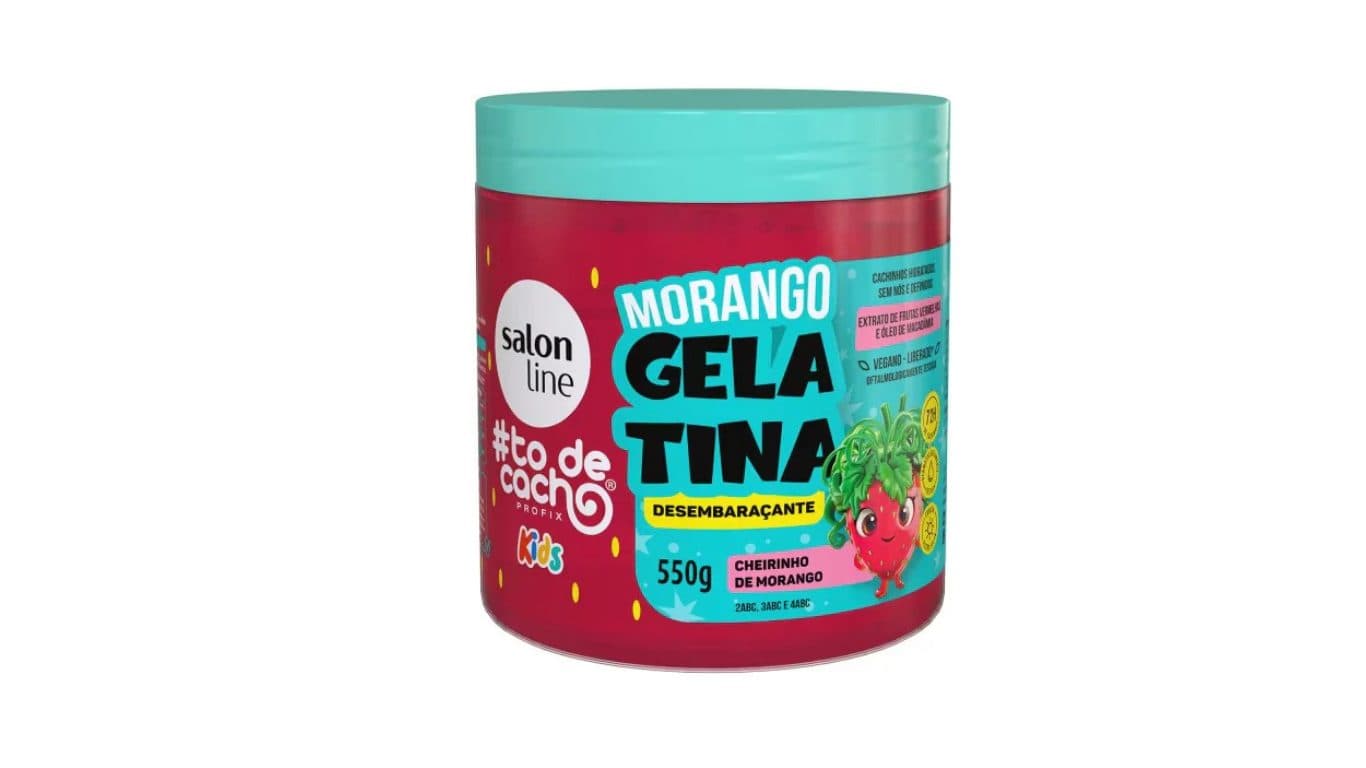 GELATINA MORANGO SALON LINE