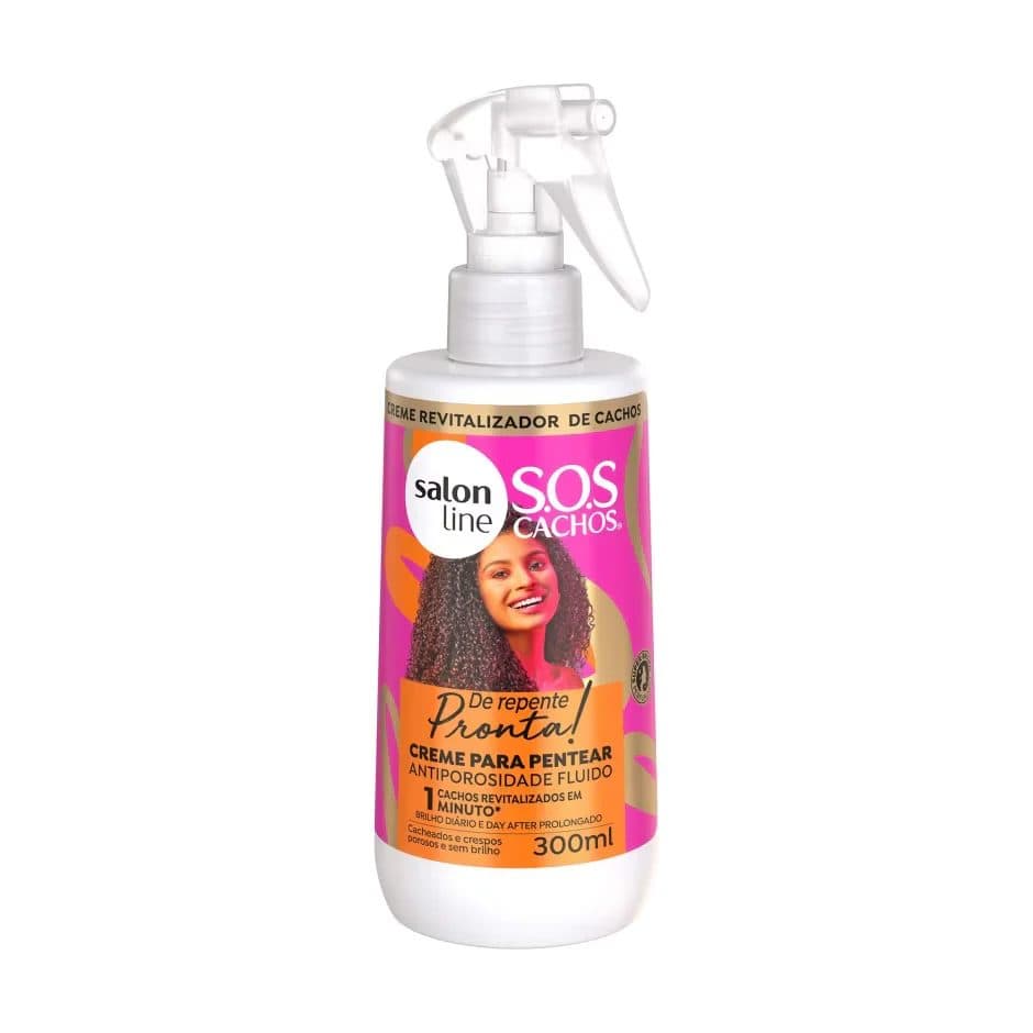 CREMA DE PEINAR FLUIDA SOS CACHOS SALON LINE