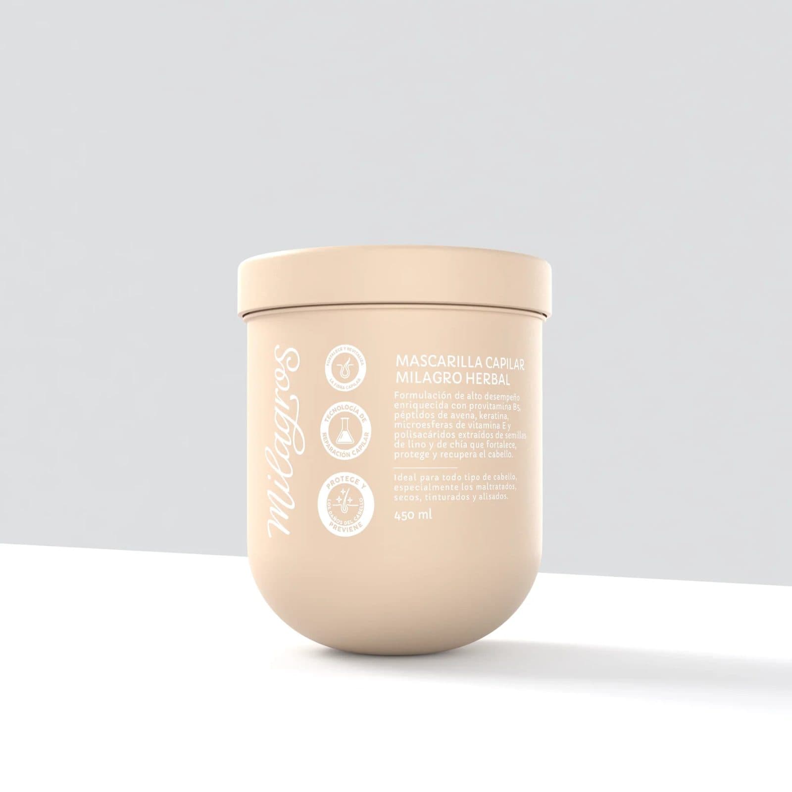 MASCARILLA HERBAL MILAGROS