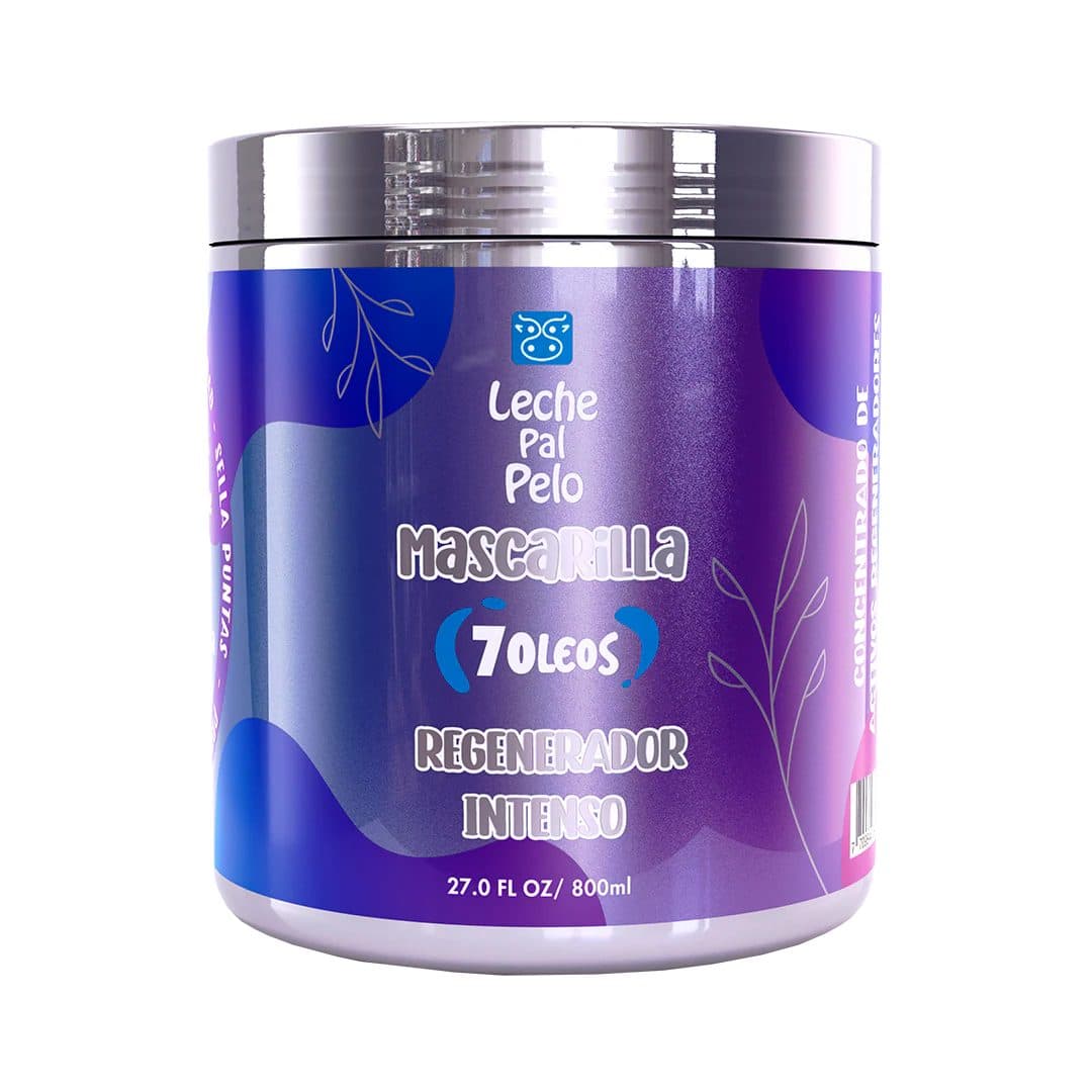 MASCARILLA REGENADOR INTENSO 7 OLEOS LECHE PAL PELO