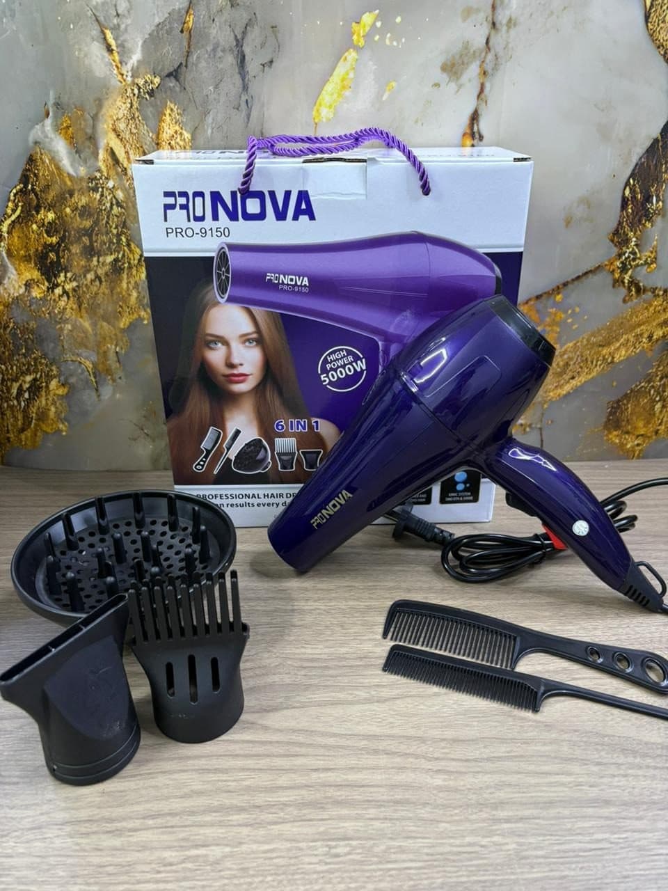 SECADOR CON DIFUSOR PRONOVA 9150 ELECTRICOS CAPILARES