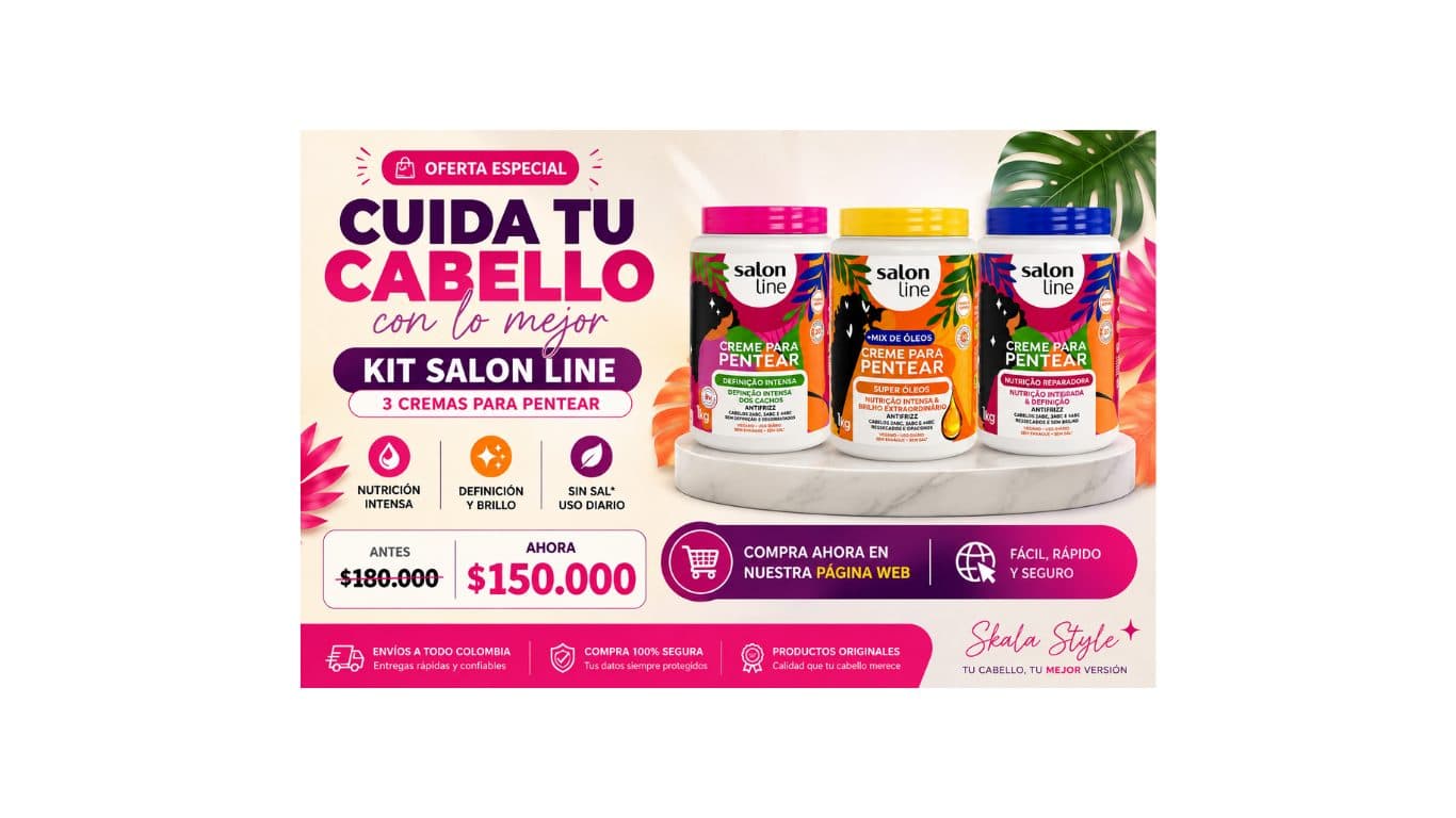 SUPER OFERTA X3 SALON LINE